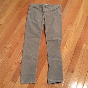 Khaki Modern Skinny Corduroys from LOFT